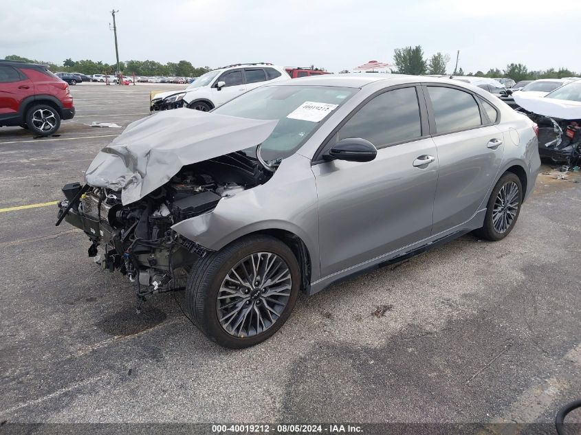 2023 Kia Forte Gt-Line VIN: 3KPF54AD8PE611142 Lot: 40019212