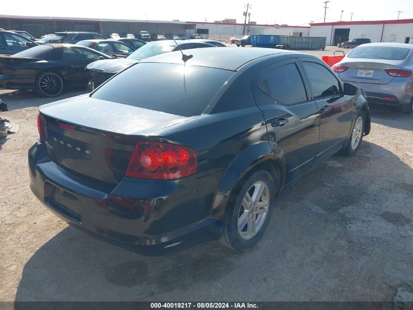 2012 Dodge Avenger Sxt VIN: 1C3CDZCB9CN156228 Lot: 40019217