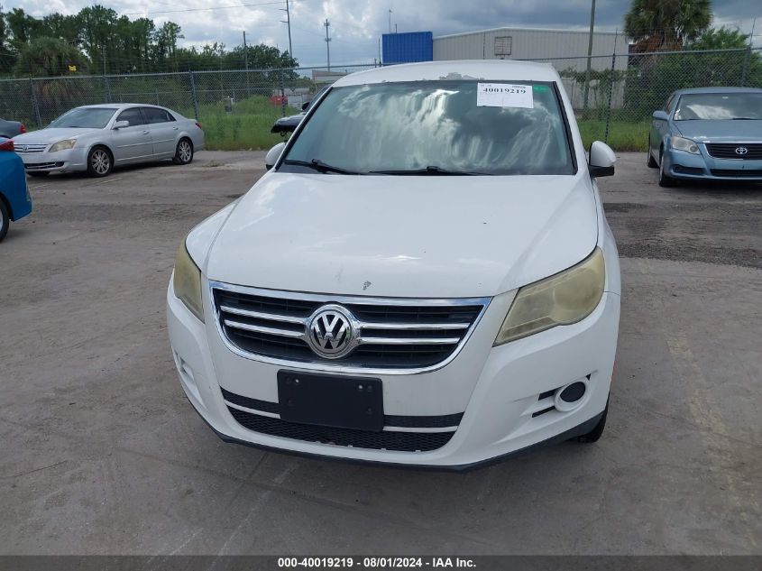 2010 Volkswagen Tiguan S VIN: WVGBV7AX6AW521541 Lot: 40019219