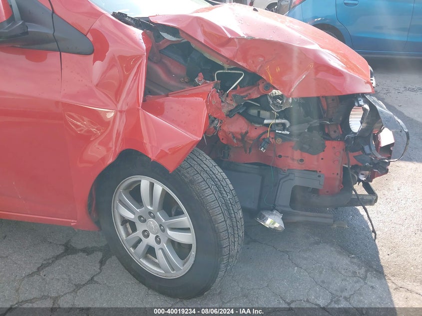 2012 Chevrolet Sonic 2Lt VIN: 1G1JC6SB7C4231240 Lot: 40019234