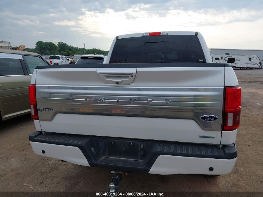 2018 FORD F-150 LIMITED - 1FTEW1EG6JFD04755