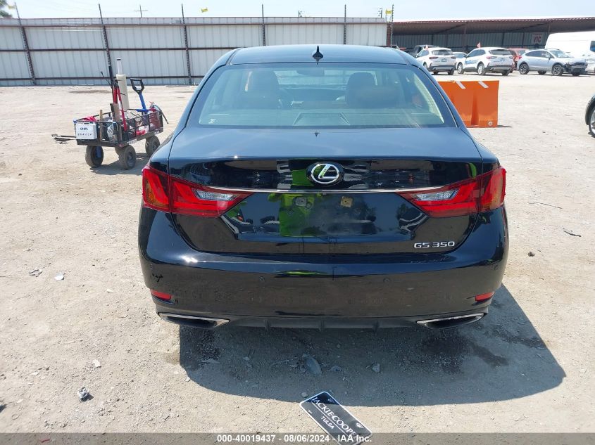 2013 Lexus Gs 350 VIN: JTHBE1BL0D5010221 Lot: 40019437