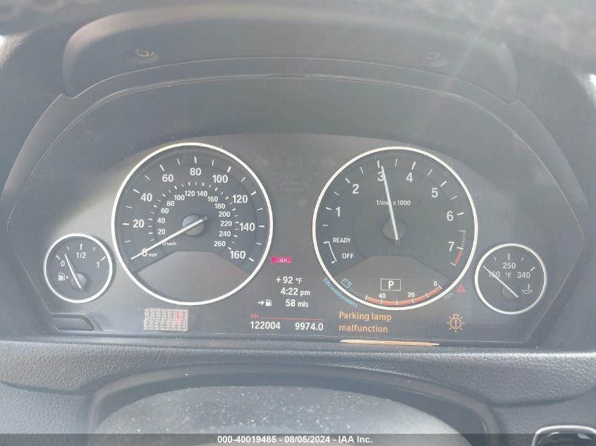 2012 BMW 328I VIN: WBA3C1C52CF434520 Lot: 40019485