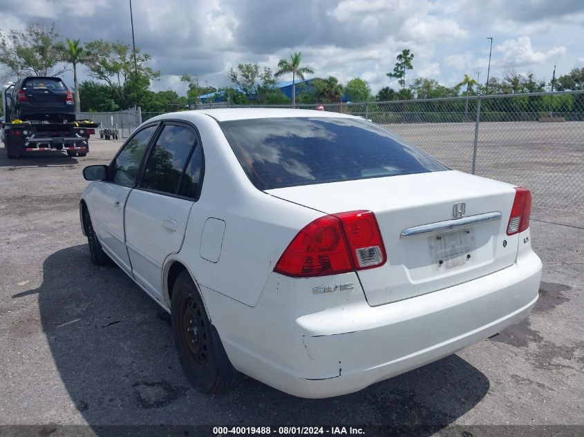 2HGES16573H588733 | 2003 HONDA CIVIC