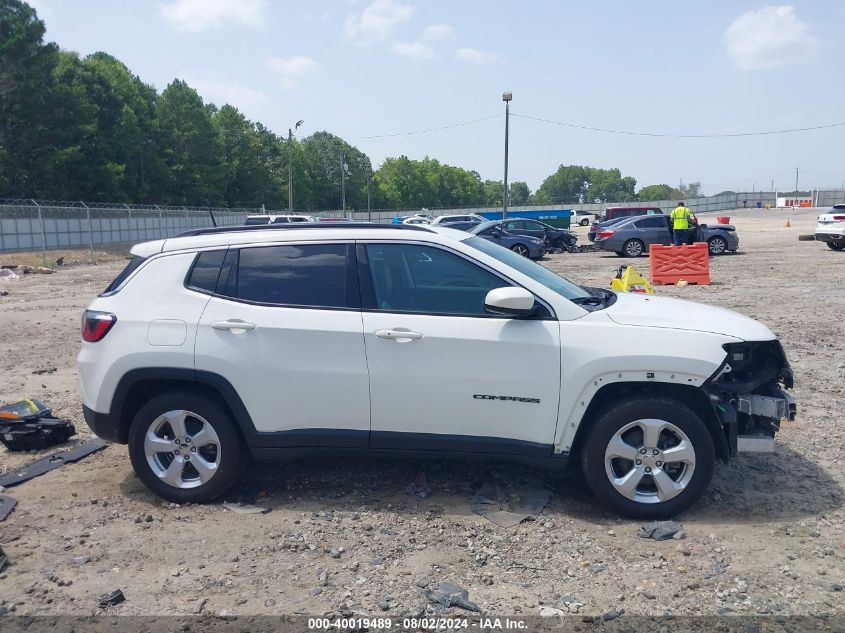 2018 Jeep Compass Latitude Fwd VIN: 3C4NJCBB2JT463880 Lot: 40019489