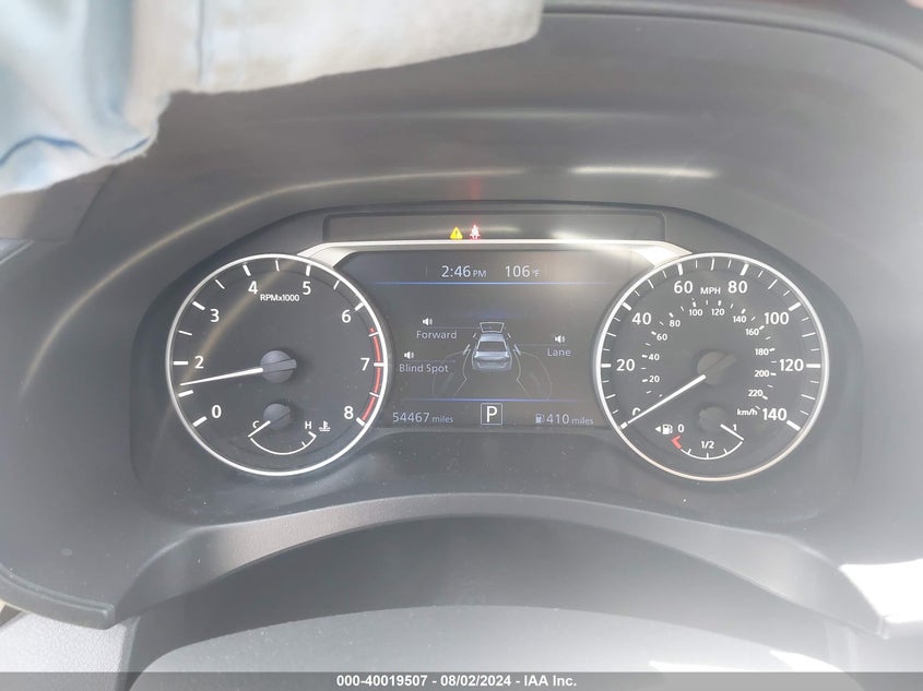 2022 Nissan Altima Sr Fwd VIN: 1N4BL4CV6NN317943 Lot: 40019507