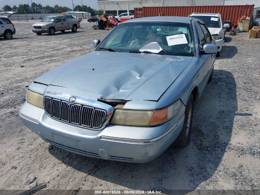 2002 Mercury Grand Marquis Ls VIN: 2MEFM75W52X662471 Lot: 40019526