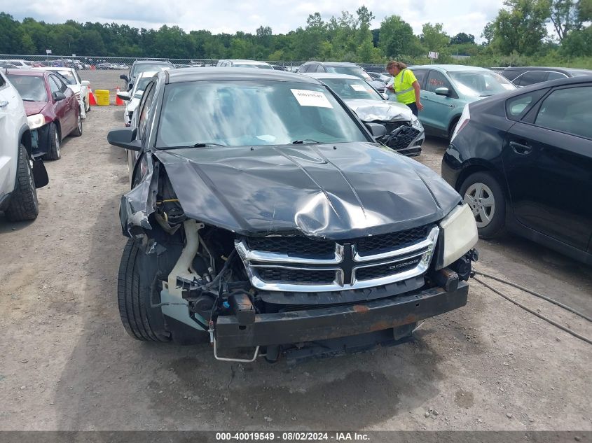 2012 Dodge Avenger Se VIN: 1C3CDZAB6CN171238 Lot: 40019549