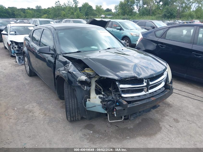 2012 Dodge Avenger Se VIN: 1C3CDZAB6CN171238 Lot: 40019549