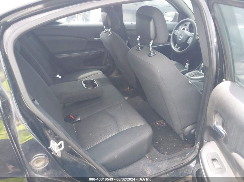 2012 Dodge Avenger Se VIN: 1C3CDZAB6CN171238 Lot: 40019549