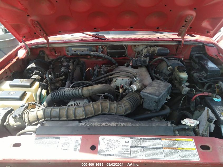 1998 Ford Ranger Splash/Xl/Xlt VIN: 1FTZR15U0WTA37281 Lot: 40019565