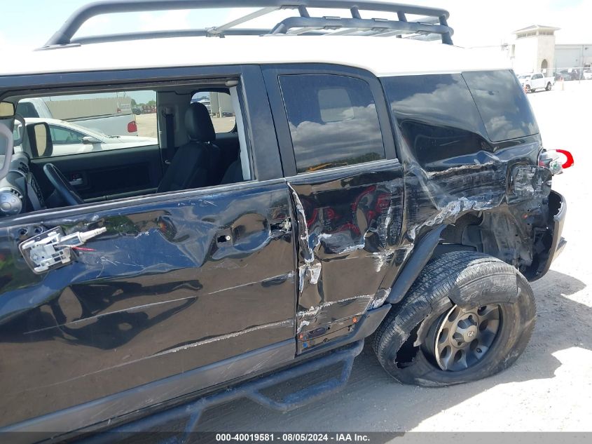 2013 Toyota Fj Cruiser VIN: JTEZU4BF6DK012874 Lot: 40019581