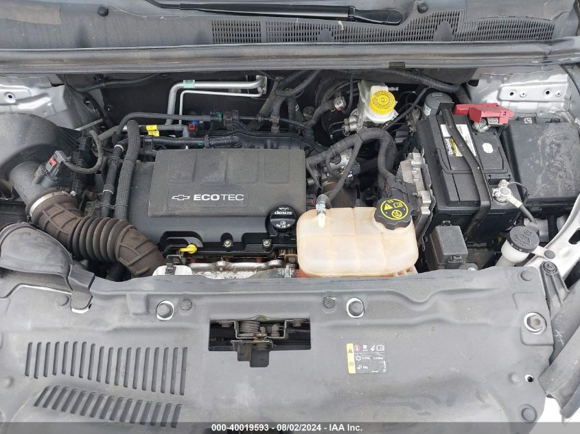 2016 Chevrolet Trax 1Ls VIN: 3GNCJKSB8GL258534 Lot: 40019593