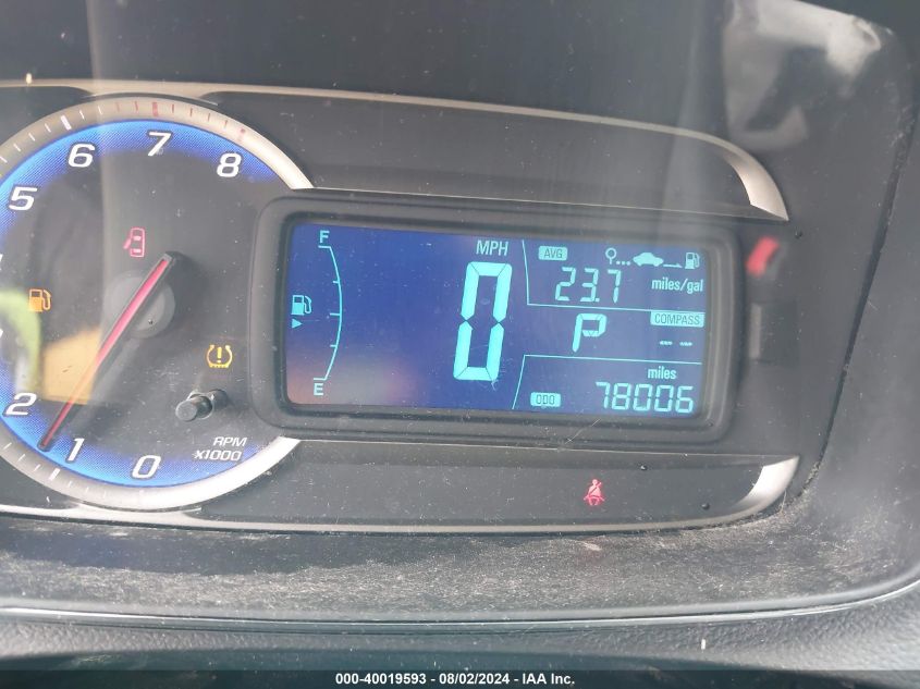 2016 Chevrolet Trax 1Ls VIN: 3GNCJKSB8GL258534 Lot: 40019593