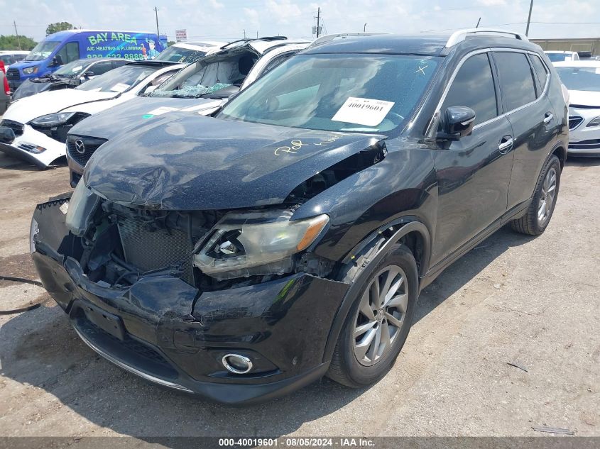 5N1AT2MT8FC811950 2015 NISSAN ROGUE - Image 2