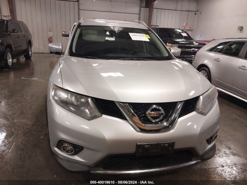 2014 Nissan Rogue Sl VIN: 5N1AT2MV0EC823882 Lot: 40019610