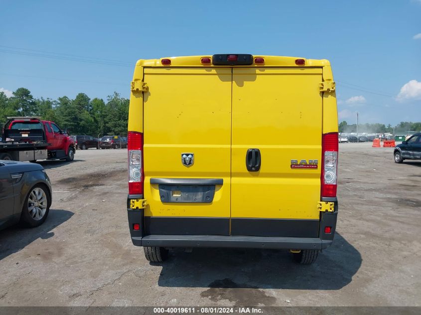 2022 Ram Promaster 1500 Low Roof 136 Wb VIN: 3C6LRVAG6NE109550 Lot: 40019611