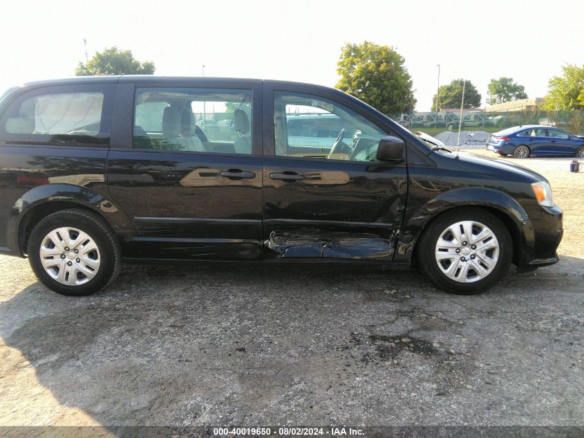 2014 Dodge Grand Caravan Se VIN: 2C4RDGBG9ER350092 Lot: 40019650