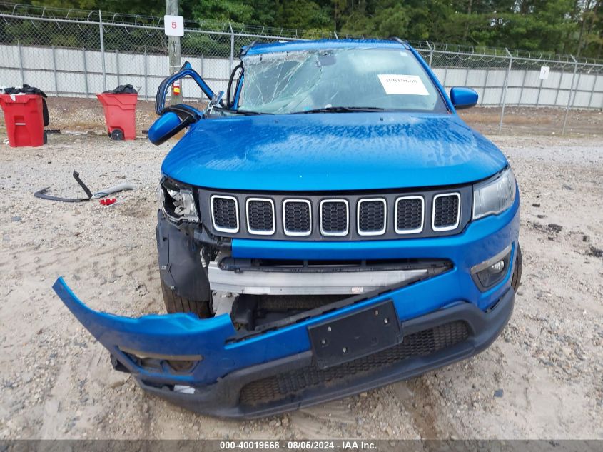 2020 Jeep Compass Latitude 4X4 VIN: 3C4NJDBB3LT143881 Lot: 40019668