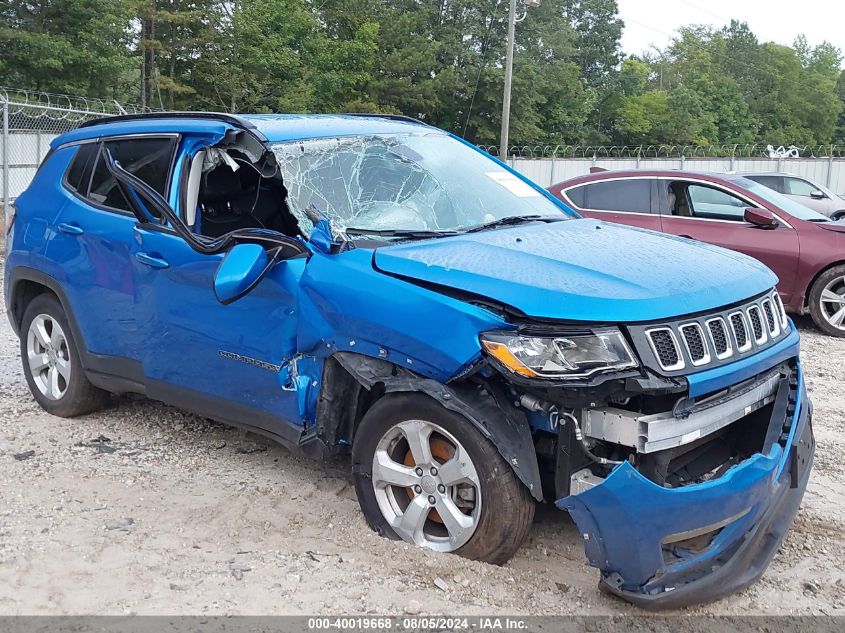 2020 Jeep Compass Latitude 4X4 VIN: 3C4NJDBB3LT143881 Lot: 40019668