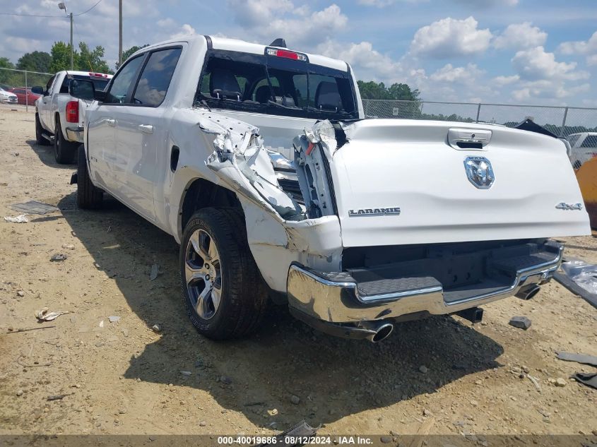 2023 Ram 1500 Laramie 4X4 5'7 Box VIN: 1C6SRFJT6PN666200 Lot: 40019686