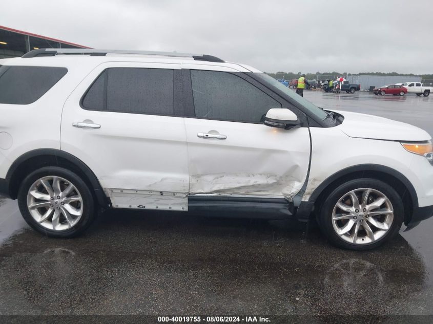 2013 Ford Explorer Limited VIN: 1FM5K7F87DGB56356 Lot: 40019755