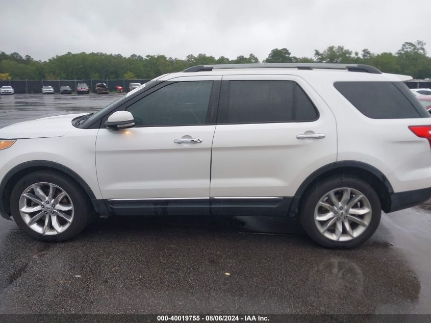 2013 Ford Explorer Limited VIN: 1FM5K7F87DGB56356 Lot: 40019755