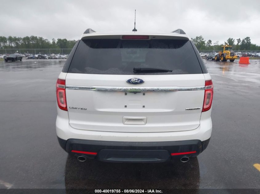 2013 Ford Explorer Limited VIN: 1FM5K7F87DGB56356 Lot: 40019755