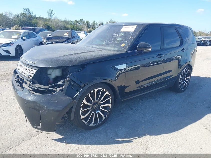 Vin: salrr2rvxja062291, lot: 40506991, land rover discovery hse 20182