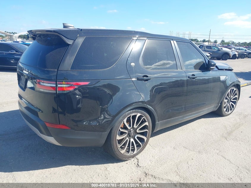 Vin: salrr2rvxja062291, lot: 40506991, land rover discovery hse 20184