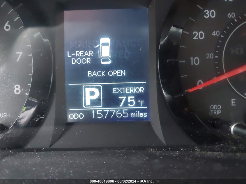 2015 Toyota Sienna Le 8 Passenger VIN: 5TDKK3DC9FS537190 Lot: 40019806