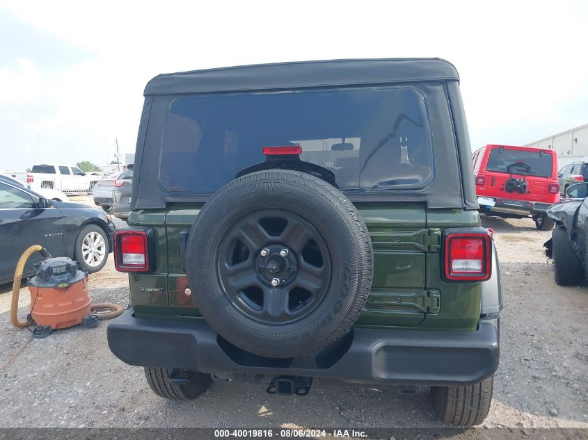 2022 Jeep Wrangler Unlimited Sport 4X4 VIN: 1C4HJXDM7NW244254 Lot: 40019816