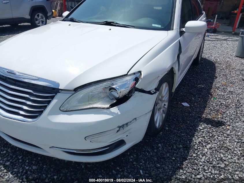 2013 Chrysler 200 Lx VIN: 1C3CCBAB6DN622633 Lot: 40019819