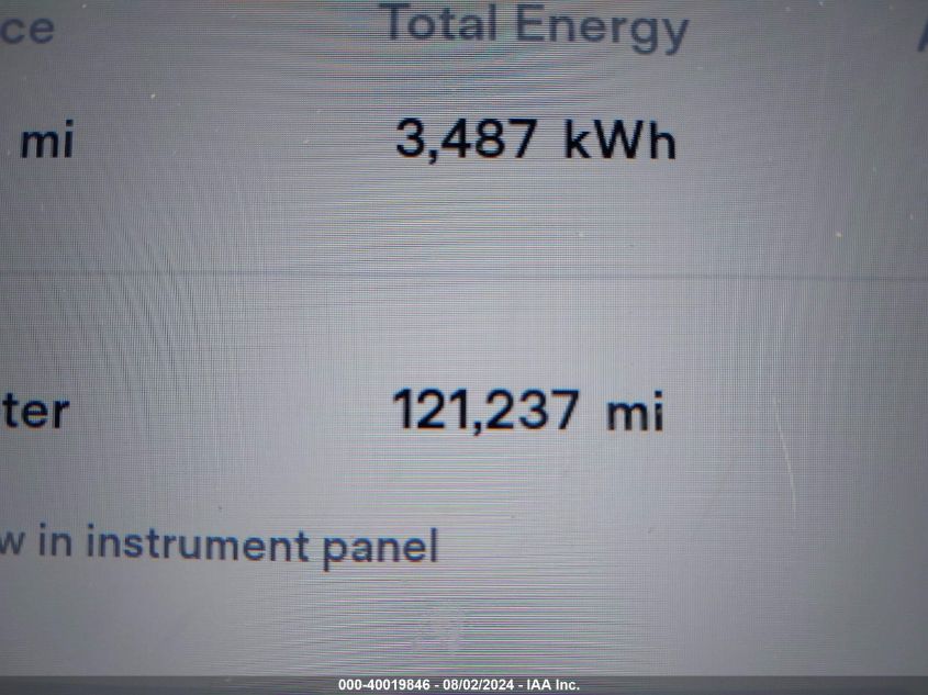 2017 Tesla Model S 100D/60D/75D/90D/P100D VIN: 5YJSA1E20HF204333 Lot: 40019846