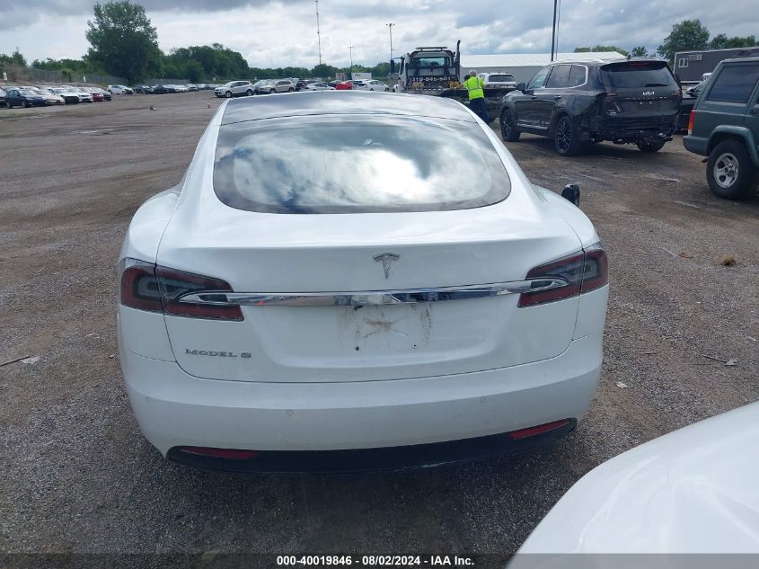 2017 Tesla Model S 100D/60D/75D/90D/P100D VIN: 5YJSA1E20HF204333 Lot: 40019846