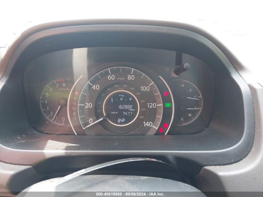 2013 Honda Cr-V Ex VIN: 5J6RM4H59DL052065 Lot: 40019888