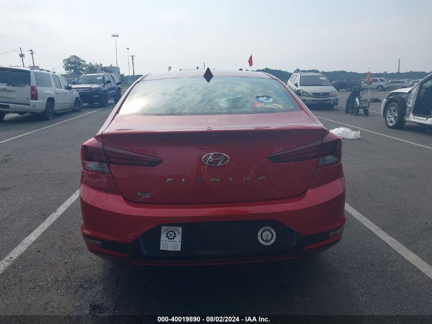 2020 Hyundai Elantra Sel VIN: 5NPD84LF1LH511855 Lot: 40019890