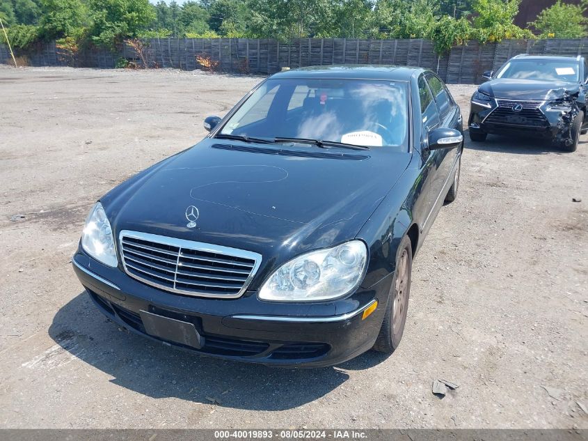 2003 Mercedes-Benz S 500 VIN: WDBNG84J13A338748 Lot: 40019893