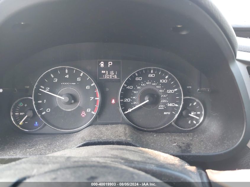 2011 Subaru Legacy 2.5I VIN: 4S3BMBA61B3240140 Lot: 40019903