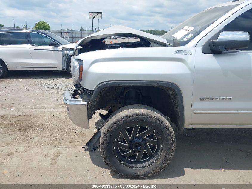 2018 GMC Sierra 1500 Slt VIN: 3GTU2NEC7JG384237 Lot: 40019915