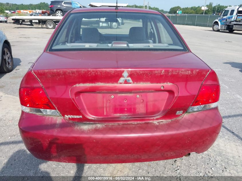 2005 Mitsubishi Lancer Es VIN: JA3AJ26E45U032710 Lot: 40019916