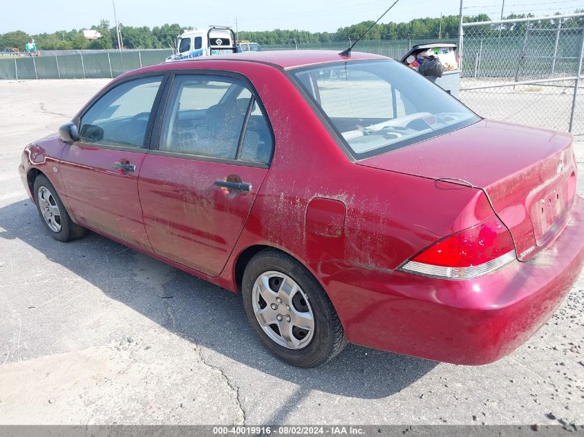 2005 Mitsubishi Lancer Es VIN: JA3AJ26E45U032710 Lot: 40019916