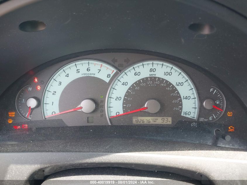 2008 Toyota Camry Se V6 VIN: 4T1BK46K98U055341 Lot: 40019919