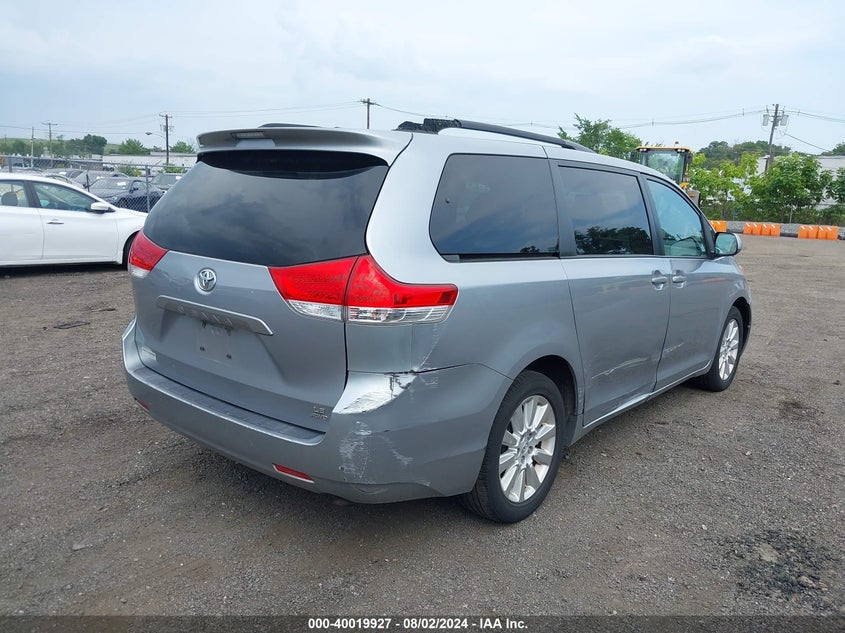 2011 Toyota Sienna Le VIN: 5TDJK3DC1BS023727 Lot: 40019927