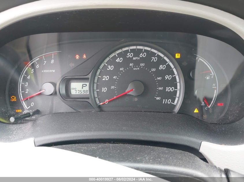 2011 Toyota Sienna Le VIN: 5TDJK3DC1BS023727 Lot: 40019927