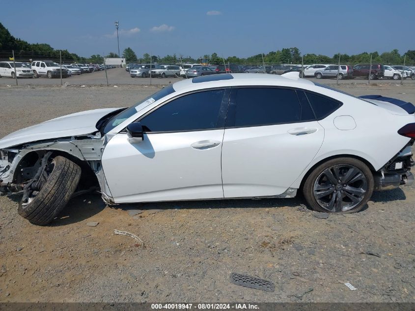 2023 Acura Tlx A-Spec Package VIN: 19UUB5F54PA004473 Lot: 40019947