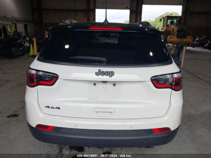 2020 Jeep Compass High Altitude 4X4 VIN: 3C4NJDCB6LT167395 Lot: 40019957