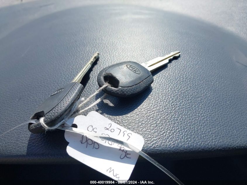 2009 Kia Sportage Lx VIN: KNDJF724997609930 Lot: 40019984