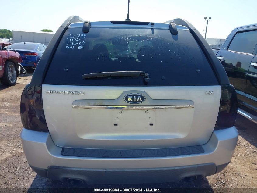 2009 Kia Sportage Lx VIN: KNDJF724997609930 Lot: 40019984