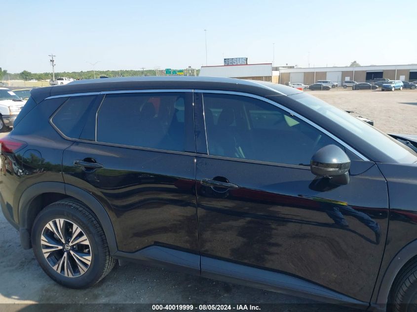 2021 Nissan Rogue Sv Fwd VIN: 5N1AT3BA8MC766075 Lot: 40019999